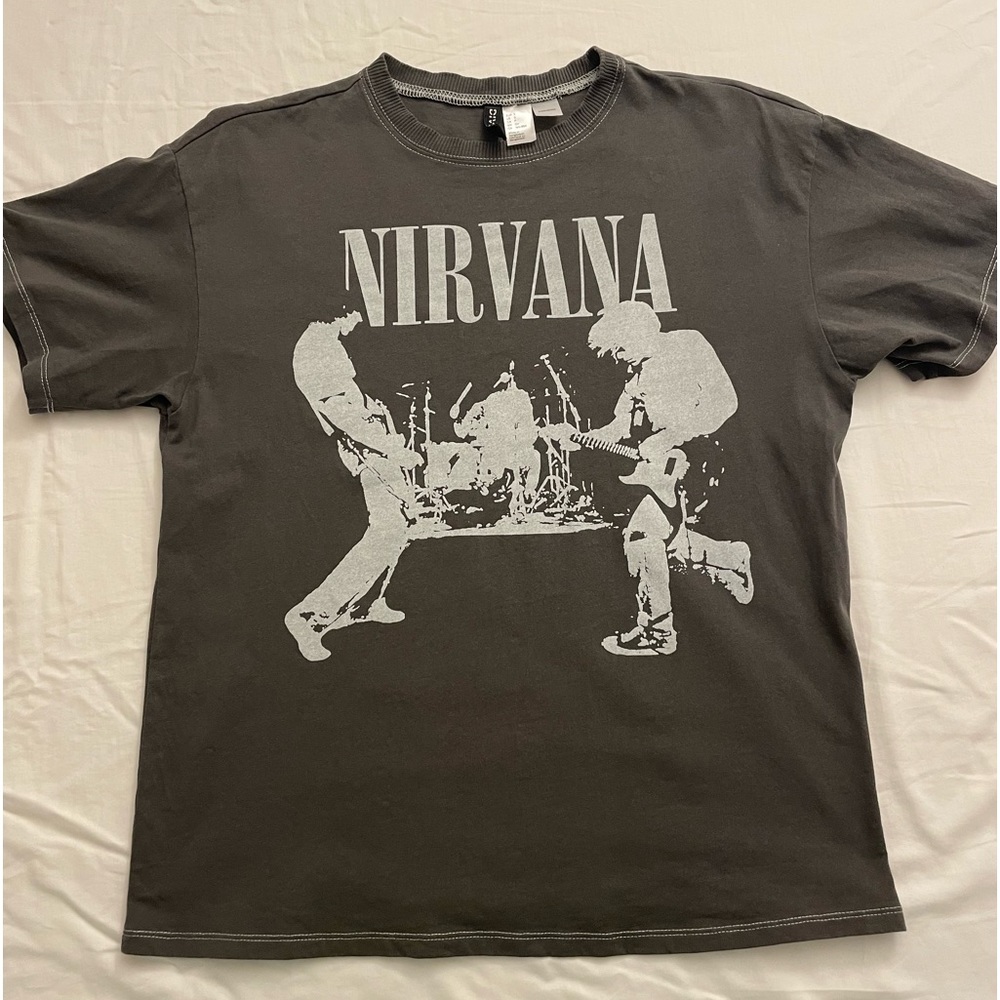 charcoal nirvana shirt